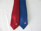 government Specialze Maufacting Micro Polyester Logo Ties