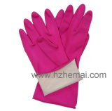 Pink Kitchen Latex Gloves Household Latex Gloves Work Glove