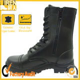 2017 New Design Waterproof Genuine Leather Lace up Military Boots