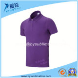 Purple Color Modal Polo T-Shirt From Guangzhou Supplier