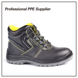 Smooth Action Leather Waterproof Industrial Safety Boot