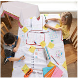 Kids Draw on PE Laminated Tablecover Disposable Paper Tablecloth