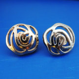 Flower Shape Jeans Metal Sewing Button for Garment (HSB00082)