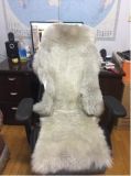 Luxurious Plush Fur Sheepskin Single Pelt Chair Cushion