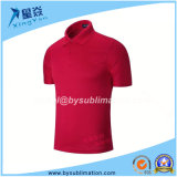Quick Dry Red Polo T-Shirt for Wholesale