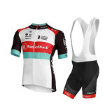 Custom Cycling Jersey and Bib Shorts with Sponsor Name