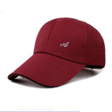Plain 100% Cotton Baseball Cap Leisure Hat