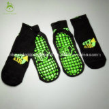 Rubber Sole Trampoline Socks with Grips on Bottom for Adults and Children