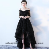 Lace Gowns Evening Gown Formal Gown Asymmetrical High-Low Party Dress