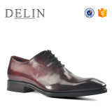 2018 Newest Designer Leather Men Shoe with Leather Outsole
