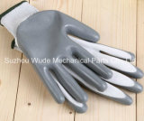 Nylon Nitrile Impregnated Adhesive Wear - Proof Industrial Protective Gloves