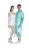 PVC Raincoat with Simple Color