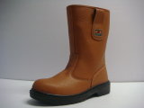 Steel Toe Cap and Steel Midsole Plate Safety Rigger Boots