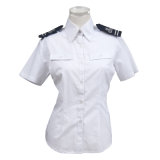 Security Guard Uniform for Women of Short Sleeve Shirt Sc-01