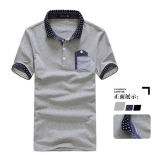 Short Sleeve Solid Polo T Shirts for Men