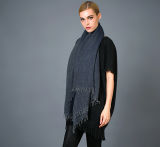Alashan Worsted Cashmere Scarf, Soft/Luxurious Texture