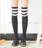 OEM Hot Sale Cotton Japanese Student Knee Stockings Socks