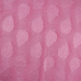 Guipure Pink Leaves Allover Design Fabric Elastic Lace Wrap Knitting