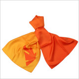 New Design Uniform Printed Silk Polyester Logo Scarf (SF-018)