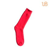 Custom Design 84n Wool Thick Warm Socks Handmade for Men