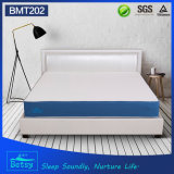 OEM Compressed Gel Memory Foam Mattress 25cm High with Knitted Fabric Detachable Zipper Cover