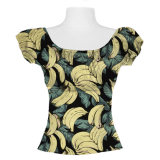 Hawaiian Shirt Wholesale Custom T Shirt Printing Latest Design Girls Top
