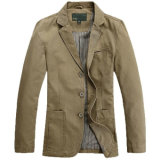 Men's Military Slim Fit Button Fly Blazer Cotton Sport Outwear Jacket