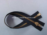 Brass Zipper with Fashion Puller