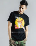 New Style Mens Crew Neck T-Shirt with Cartoon Printing