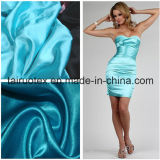 100% Polyester Stretch Satin for Lady Dress Fabric