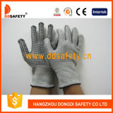 Ddsafety Grey Knitted Liner Cut Resistance Glove