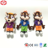 Cartoon Figure Famous Doll Squirrel Nice Printed Stuffed Children Toy