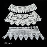 100% Cotton Water Soluble Embroidered Neckties Crochet Lace Collar Pattern X052