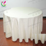 Banquet Table Cover Jacquard Table Cloth (YC-0286)