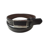 2016 New Design Casual Belt Black Square Alloy Buckle Leather Belt China Factory Wholesale