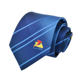 Custom Logo Tie Polyester Silk