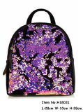 Fashion Sequin Shinny Girl's Backpack for Ladies (H18031)