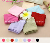 Wholesale Factory Solid Color Ladies Cheap Girls Cotton Hipster Panty