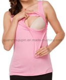 OEM Cotton Sleeveless Feed Maternity Clothes Dress T Shirt
