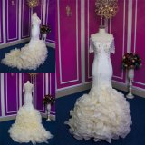 New Design High-End Handmade Mermaid Bridal Dress Wedding Gown