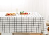 Printed Faux Linen Fabric Tablecloth Sft02kt107