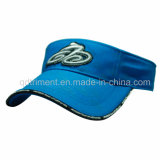 Rubber Taping Sandwich Patched Embroidery Sport Sun Visor (TRV017)