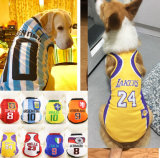 Fashion Sports Dog Jersey Pet NBA Tee for Large Pets