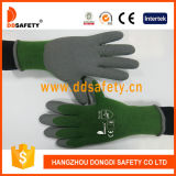 Ddsafety 2017 Cotton Napping Inside Grey Latex Foam Finished Gloves