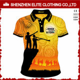 Custom Digital Printed Polo Shirts Clothes Made in China (ELTMPJ-328)