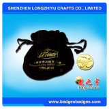 Fashionable Sportive Metal Coin with Gold Plate Logo