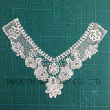 Fashion Cotton Water Soluble Embroidered Neckties Crochet Lace Collar Pattern