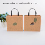 Wholesale Recycled Brown Kraft Paper Shopping Bag with Handle