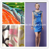 Printing Polyester Satin for Dress with Good Quality