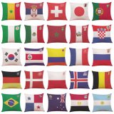 PP Cotton Filling National Flag Pillows Cushions for Sale